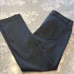 New York & Company Charcoal Stretch Pants Size 6P